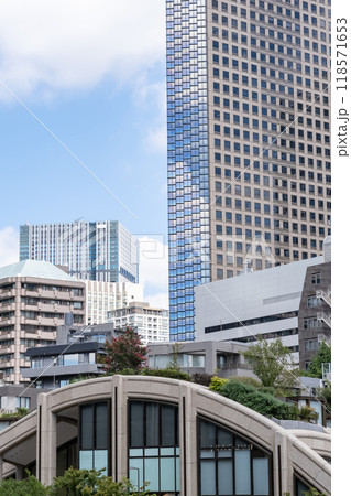 東京麻布台ヒルズ高層ビルの風景 東京麻布台ヒルズ高層ビルの風景 118571653
