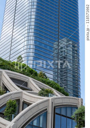東京麻布台ヒルズ高層ビルの風景 東京麻布台ヒルズ高層ビルの風景 118571662