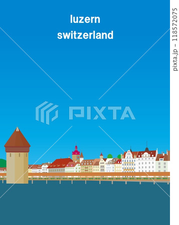 ルツェルン luzern カぺル橋 スイス ルツェルン luzern カぺル橋 スイス 118572075