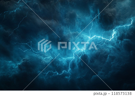 青色の雷雲 118573138