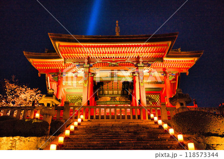 清水寺夜間特別拝観2023年桜の季節 清水寺夜間特別拝観2023年桜の季節 118573344