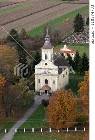 Parish Church of Saint Nicholas in Gusce, Croatia. 118574733