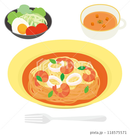 スープパスタ スープパスタ 118575571