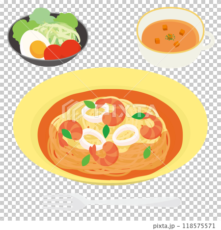 スープパスタ スープパスタ 118575571