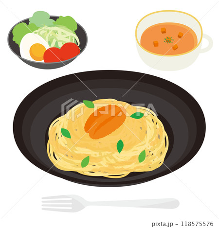 うにクリームパスタ 118575576