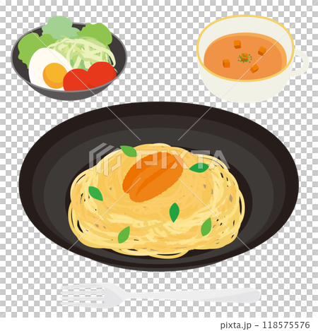 うにクリームパスタ 118575576