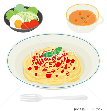 フレッシュトマトのパスタ フレッシュトマトのパスタ 118575578