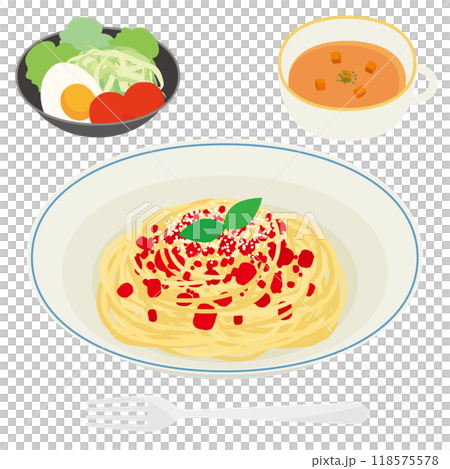 フレッシュトマトのパスタ フレッシュトマトのパスタ 118575578