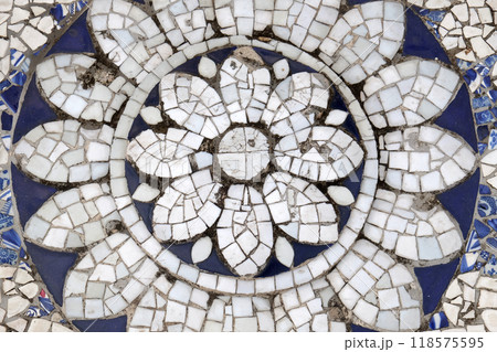 Jain Temple (also called Parshwanath Temple) is a Jain temple at Badridas Temple Street is a major tourist attraction in Kolkata, West Bengal, India 118575595