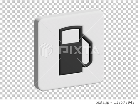 加油站 加油站地圖符號 指導符號 象形圖 3D 插圖 加油站 加油站地圖符號 指導符號 象形圖 3D 插圖 118575945