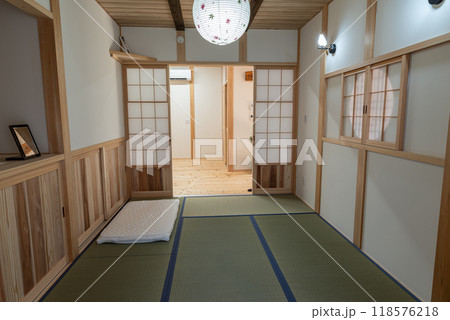 日本らしい美しい和室 118576218