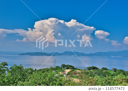 あじ竜王山公園から眺める瀬戸内海 あじ竜王山公園から眺める瀬戸内海 118577472