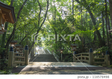 三輪明神 大神神社 参道 御手洗橋 三輪明神 大神神社 参道 御手洗橋 118578498