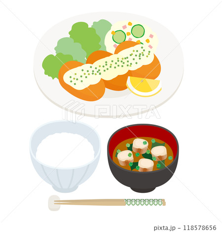 カキフライ定食 118578656