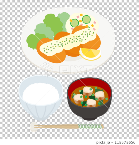 カキフライ定食 118578656