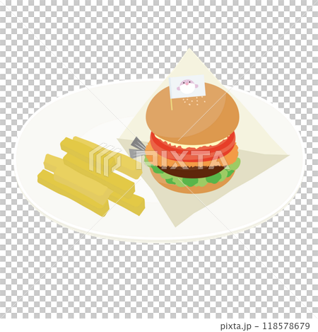 Blowfish burger 118578679