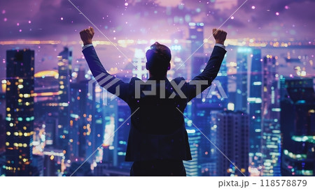 成功者のイメージ 成功者のイメージ 118578879
