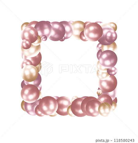 Colored abstract balls. Festive background. Eps 10 118580243