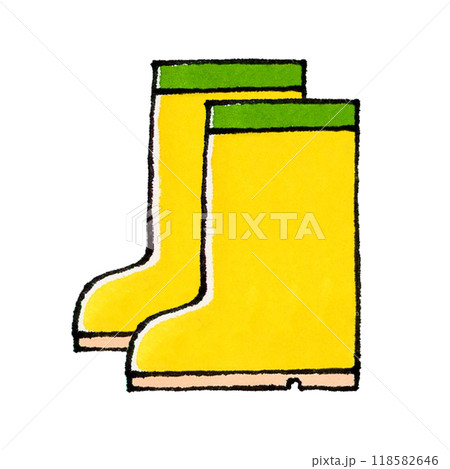 黄色い長靴 黄色い長靴 118582646