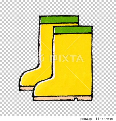 黃色靴子 118582646