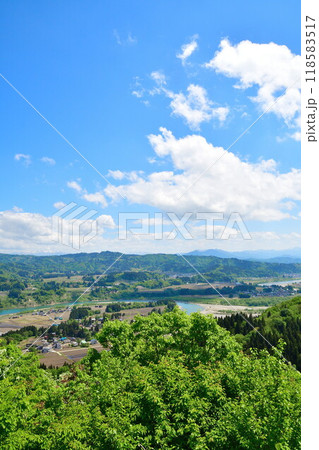 山本山高原　沢山ポケットパークからの眺め（新潟県） 118583517