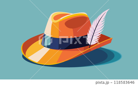 Oktoberfest's feather hat Oktoberfest's feather hat 118583646