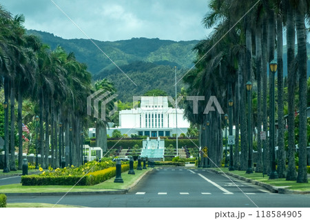 Gardens of Laie Hawaii Temple of the church of the latter day saints on Oahu Gardens of Laie Hawaii Temple of the church of the latter day saints on Oahu 118584905