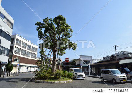 鎌倉駅西口の街並み 鎌倉駅西口の街並み 118586888