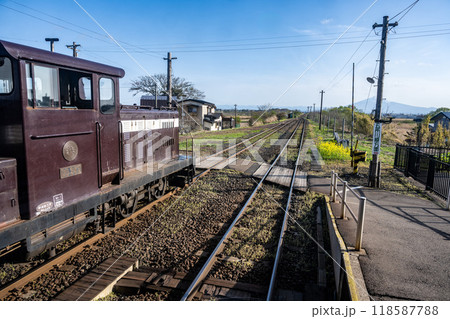 春の津軽鉄道／青森県 118587788