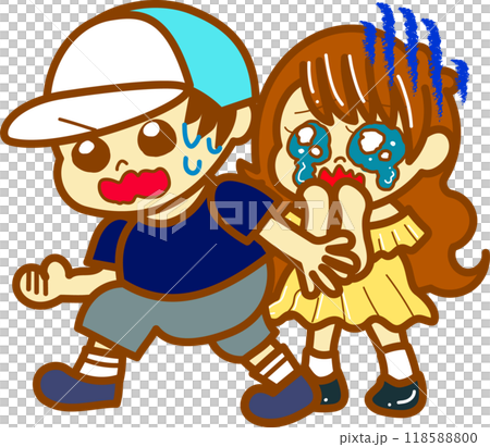 怯える子供達 118588800