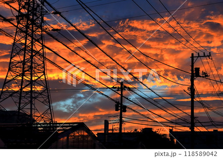 夕焼け雲 夕焼け雲 118589042