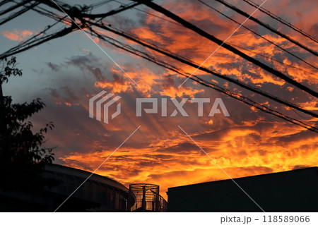 夕焼け雲 夕焼け雲 118589066