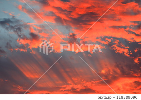 夕焼け雲 夕焼け雲 118589090