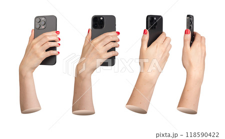 Berlin Germany July 21 2024 Hands holding, using mobile phone, smartphone, iphone cellphone, camera Berlin Germany July 21 2024 Hands holding, using mobile phone, smartphone, iphone cellphone, camera 118590422