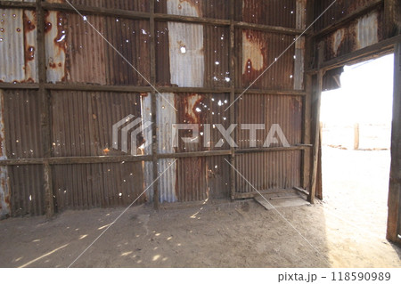 Santa Laura Humberstone saltpetre processing plant, Iquique, Chile 118590989