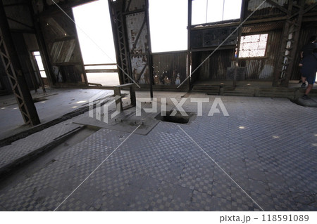 Santa Laura Humberstone saltpetre processing plant, Iquique, Chile 118591089