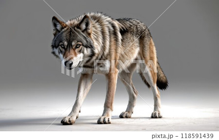 A Majestic Wolf in Thrilling Motion Captured in Stunning Detail and Beautiful Clarity A Majestic Wolf in Thrilling Motion Captured in Stunning Detail and Beautiful Clarity 118591439