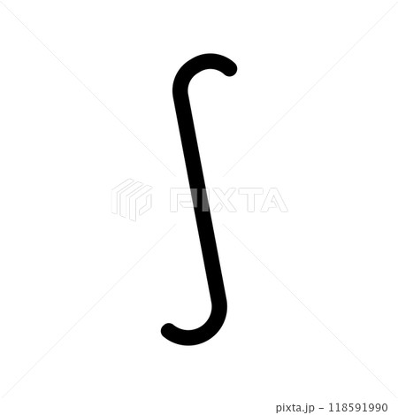 Mathematics Integral Icon Mathematics Integral Icon 118591990