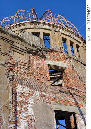 世界遺産広島原爆ドームの写真/Atomic Bomb Dome 118594683