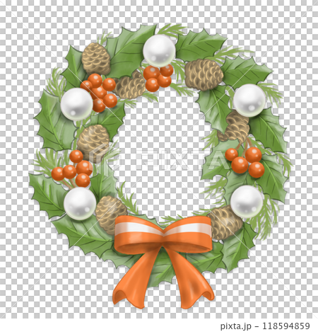 Christmas wreath 118594859