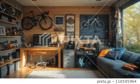 自転車が趣味の部屋 118595964