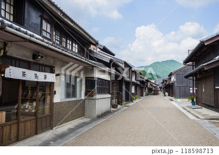 《旧東海道 関宿・中町界隈》三重県・古い町並み 《旧東海道 関宿・中町界隈》三重県・古い町並み 118598713