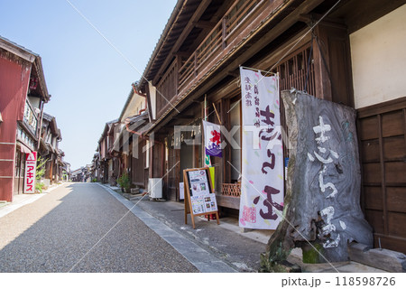 《旧東海道 関宿・中町界隈》三重県・古い町並み 《旧東海道 関宿・中町界隈》三重県・古い町並み 118598726