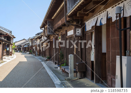 《旧東海道 関宿・中町界隈》三重県・古い町並み 《旧東海道 関宿・中町界隈》三重県・古い町並み 118598735