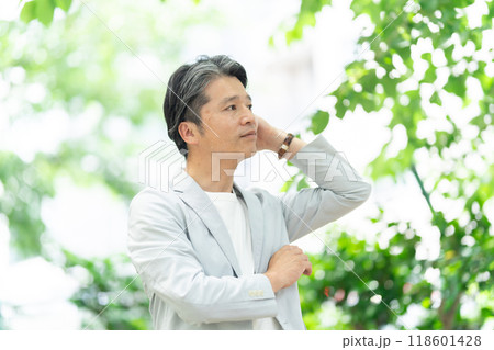 ミドル男性 ポートレート ミドル男性 ポートレート 118601428