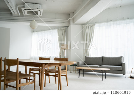 リビングリーム　窓　日差し 118601919