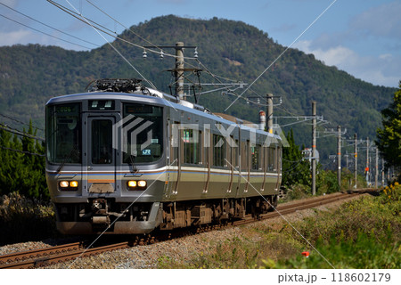 福知山線を走る223系5500番台普通電車2両 福知山線を走る223系5500番台普通電車2両 118602179