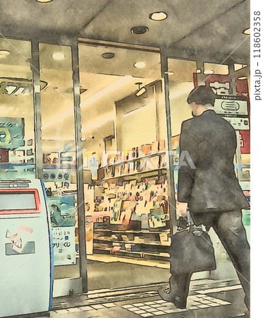 コンビニ 118602358