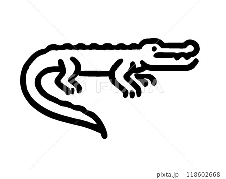 ワニのイラスト 118602668