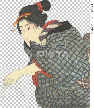 Ukiyo-e illustration Ukiyo-e illustration 118602721